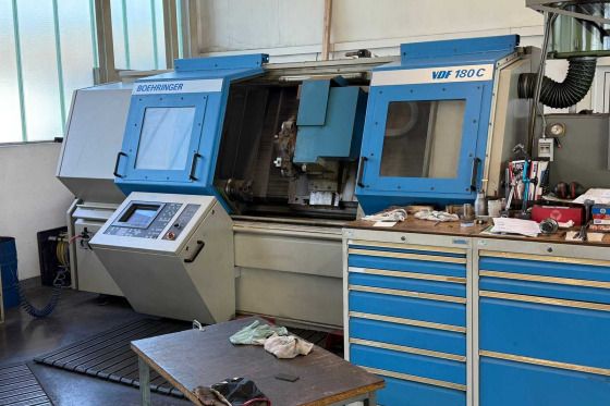 VDF Boehringer CNC Controller 4500 rpm 180 C 2 Axis