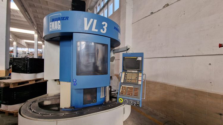 3 Emag VL3 mLT Vertical lathes Control: FANUC Seriers 18i-TB