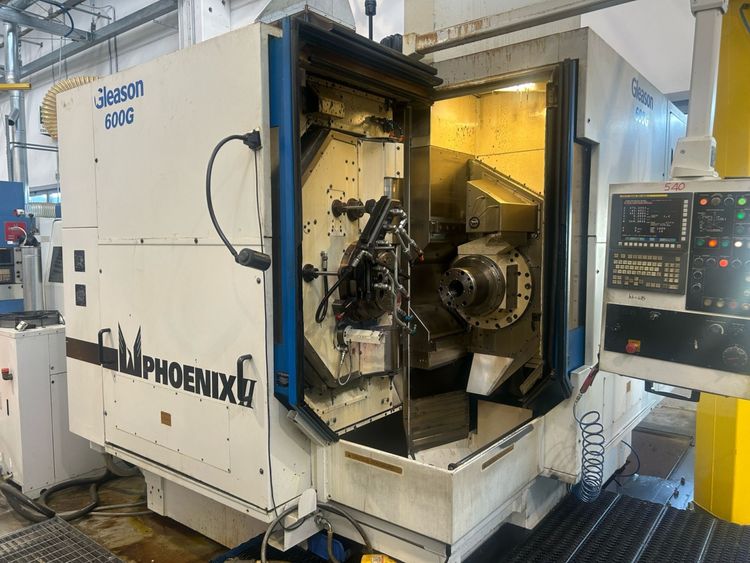 Gleason, Pfauter Phoenix 600 G 6000 rpm Pivoting Angle: +/- 45°