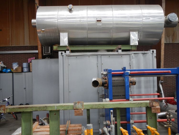 Alfa Laval An Alfa laval ammonia plate heatexchanger to produce cold water