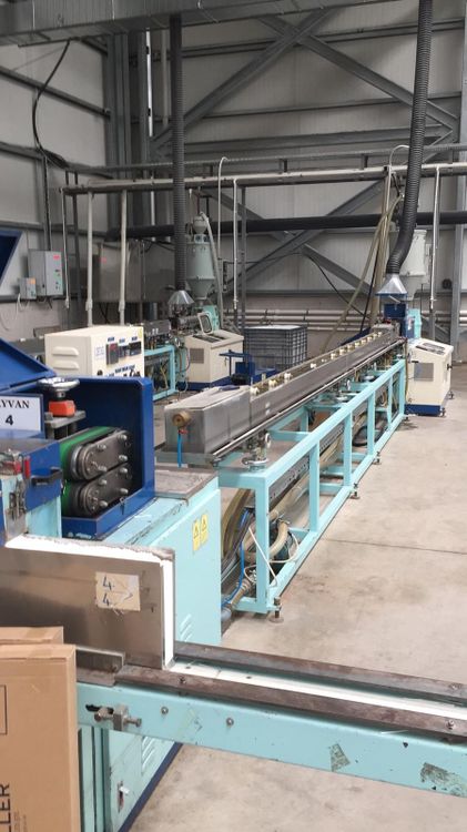 2 Jumbo Steel Extruders to produce sticks for cotton buds, hoses and lollipop sticks