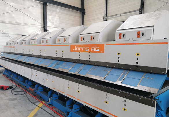 Jorns TwinMatic-300-SO-1150-CNC8000 Working length: 8000 mm
