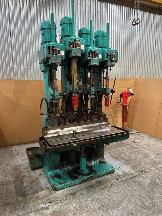 Pollard 4 SPINDLE PEDESTAL DRILL 1920rpm