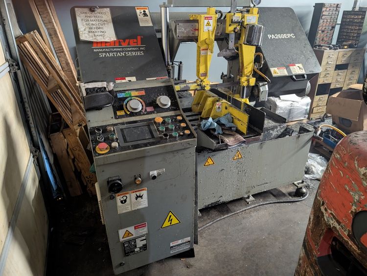 Marvel SPARTAN PA260EPC Band Saw CNC CONTROL