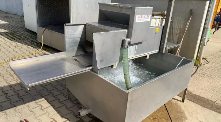 Hermeler, Prewasher for asparagus