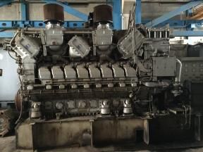 2 MTU 16V595 TE70 Marine Engine