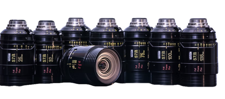 Cooke S7i Prime 8 Lens Set