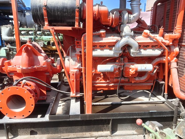 We are pleased to inform you that we have a Diesel Engine Driven Fire Pump Set available in our stock, ready for immediate inspection and sale.
