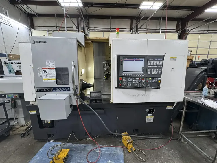 Okuma OSP-P300L-R 3800 RPM GENOS L300-MYW 2 Axis