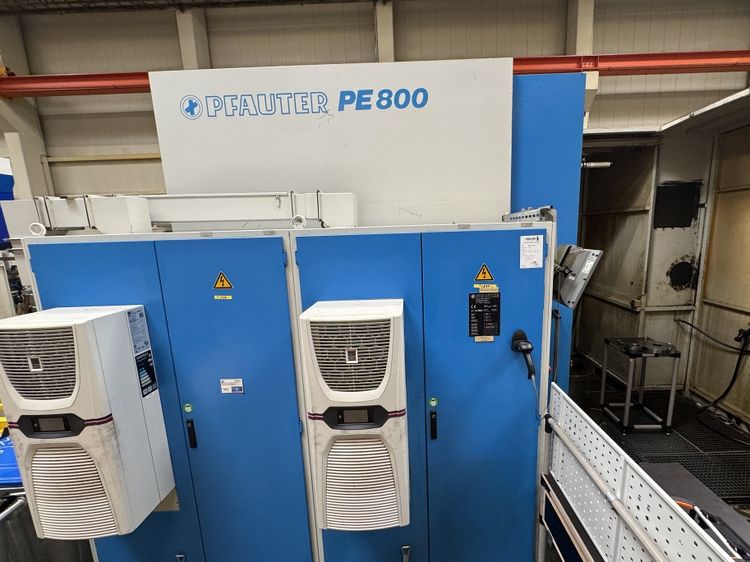 Pfauter PE 800 Variable Speed Gear Hobbing Machine – Vertical