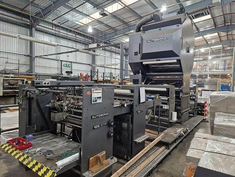 Autobond 105 ctp Thermal & Cold Laminator