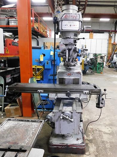 Alliant 1054 3V Vertical Milling Machine 4200 RPM