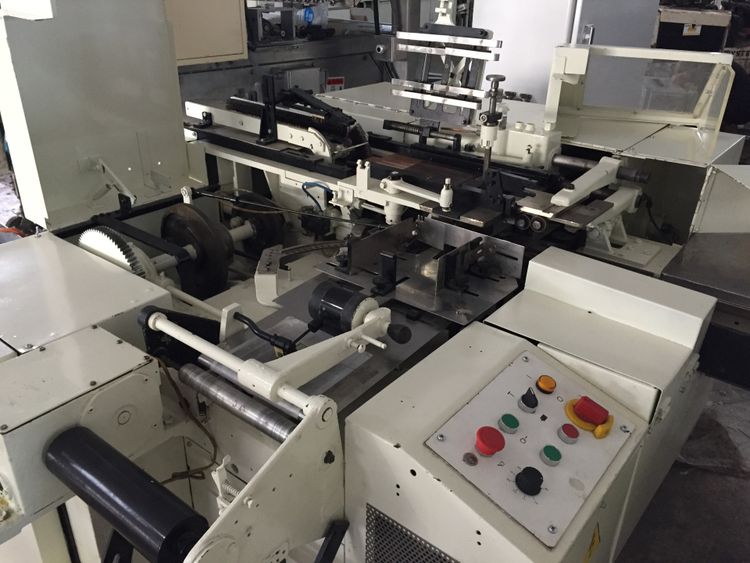 Nagema EB-1 length 120-160mm, width 65-78mm, height 6-11mm Chocolate Foil Wrapping Machine