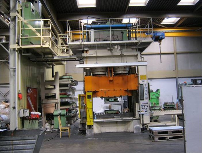 Becker & Van Hullen 1000T, Hydraulic deep drawing presses 55 Ton