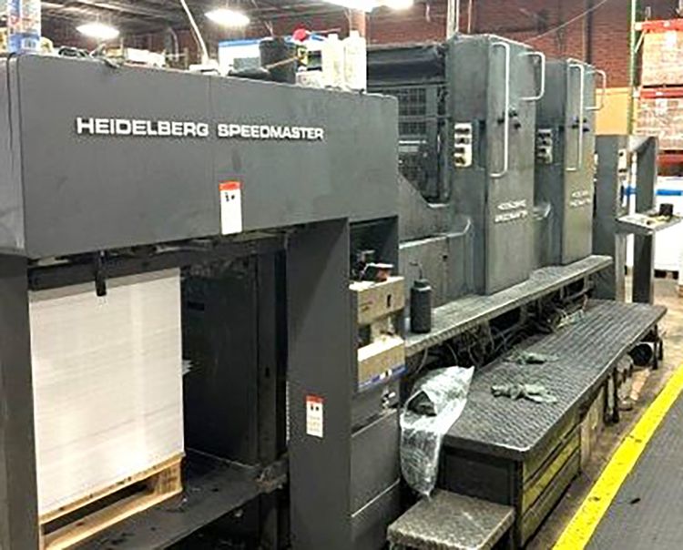 Heidelberg SM 102ZP 28"x40"