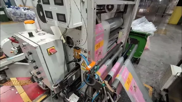 Hudson Sharp 4750W Bag Machines, Wicketer