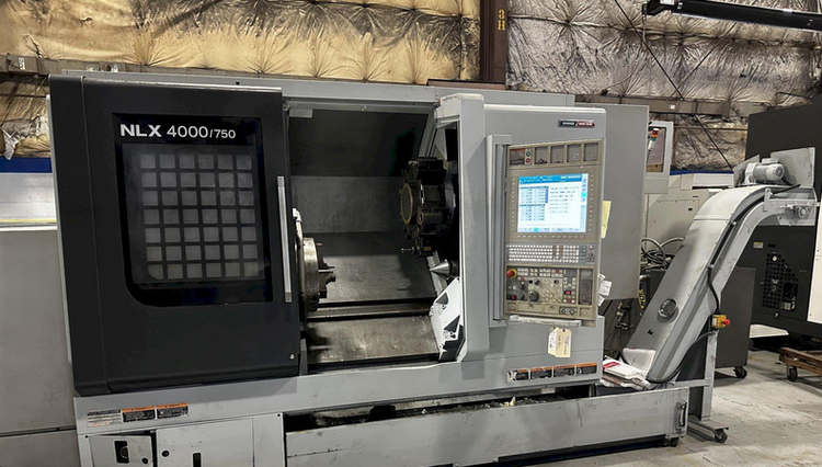 DMG Mitsubishi M730BM CNC Control 2,000 rpm Mori NLX4000BY/750 4 Axis