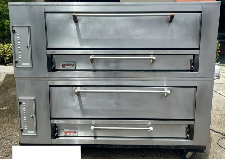 Marsal SD 1060 Double stack 6 pie pizza oven