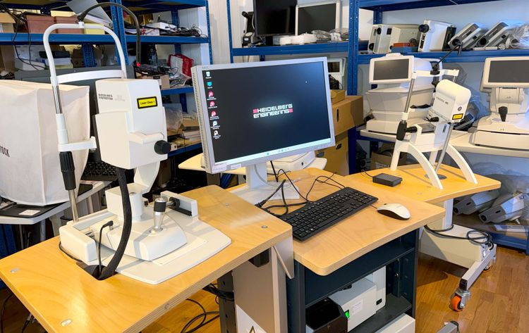 Heidelberg Spectralis OCT and HRT II