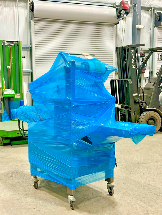 Doboy Scotty II  Horizontal flow wrapper configuration