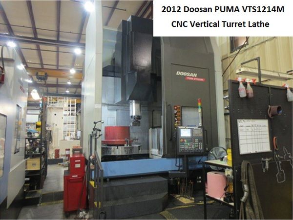 Doosan PUMA VTS1214M Vertical Lathes