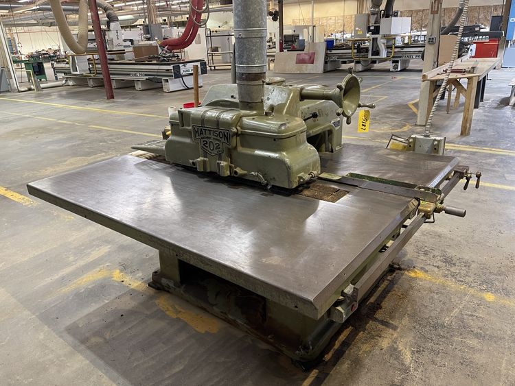 Mattison 202 Straight Line Saw