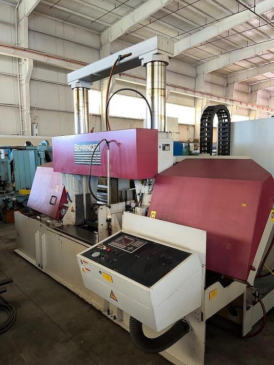Behringer HBP 650-850A Band Saw CNC programmable control