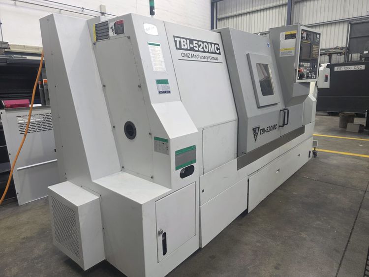 CMZ Fanuc 18i-TB with Manual Guide 3000 RPM TBI 520 MC 2 Axis