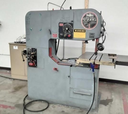 DoAll 3613-20 Band Saw Semi Automatic