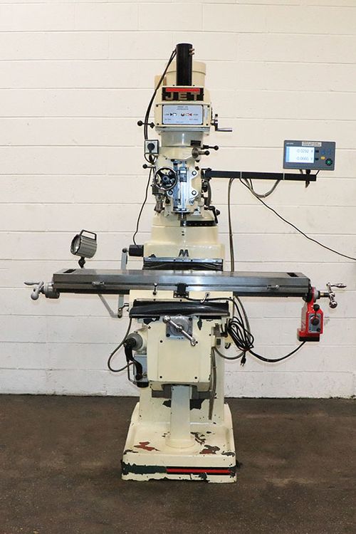 Jet JTM-1050 VERTICAL MILLING MACHINES 3,800 R.P.M.