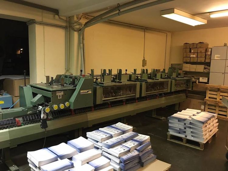 MULLER MARTINI 1509 Saddle Stitcher