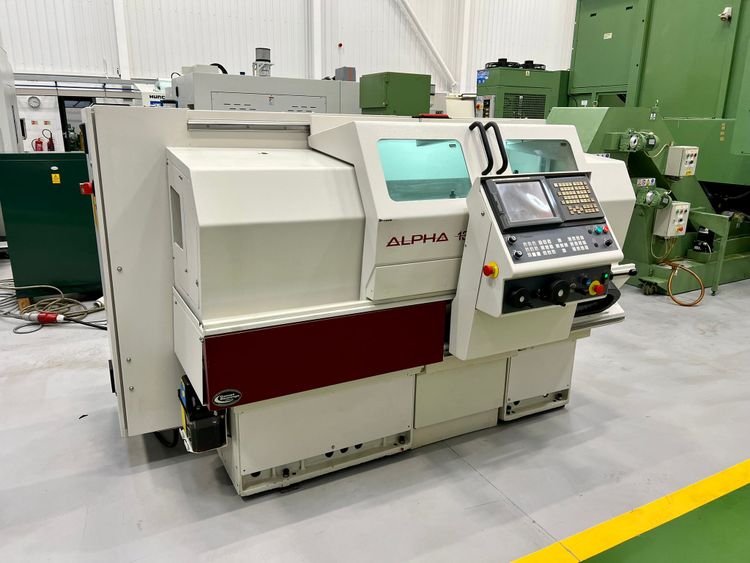 Harrison GE Fanuc Control 2500 rpm Alpha 1350S CNC Lathe 2 Axis