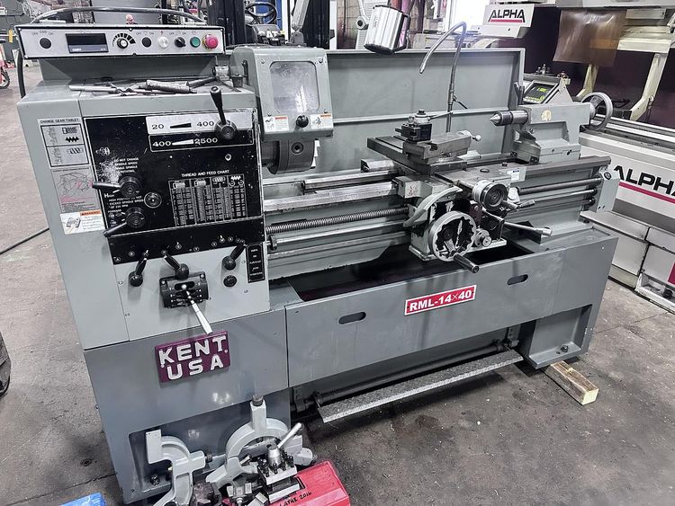 Kent Toolroom Lathe 2,500 RPM (LED Digital Display) RML-1440