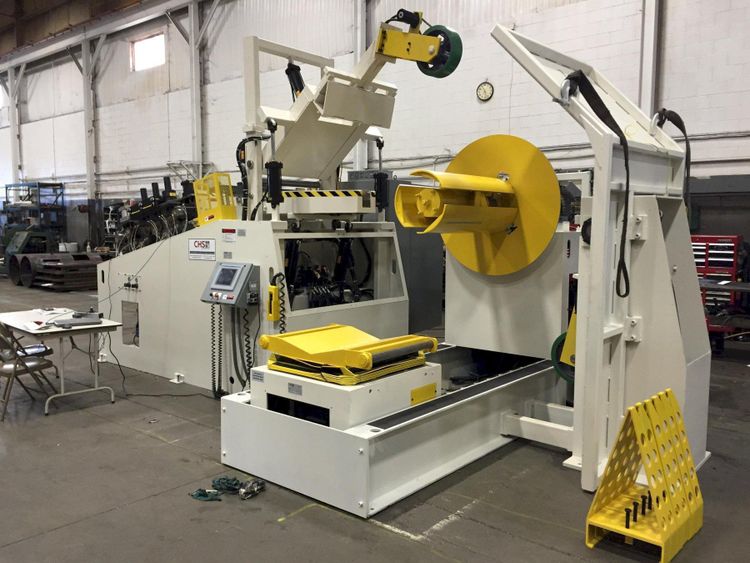 CHS R200 / PS500 / DRF636 Coil Feed Line Coil weight capacity: 20,000 lbs