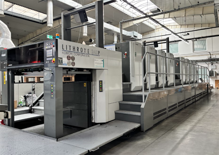 Komori Lithrone GL840P 720mm x 1030mm
