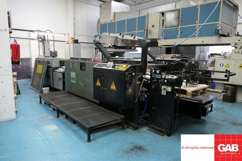 SPS VITESSA FLEX G2 SPOT UV COATING MACHINE