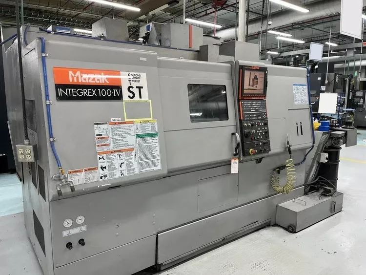 Mazak Mazatrol Matrix CNC Control 6,000 RPM Integrex 100-IV ST 2 Axis