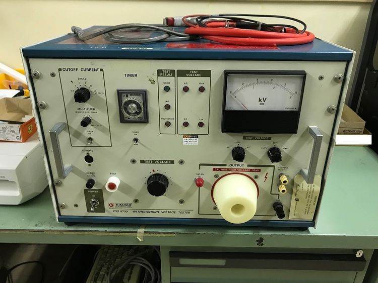 Kikusui TOS8700(10kV[AC/DC]) Test Equipment