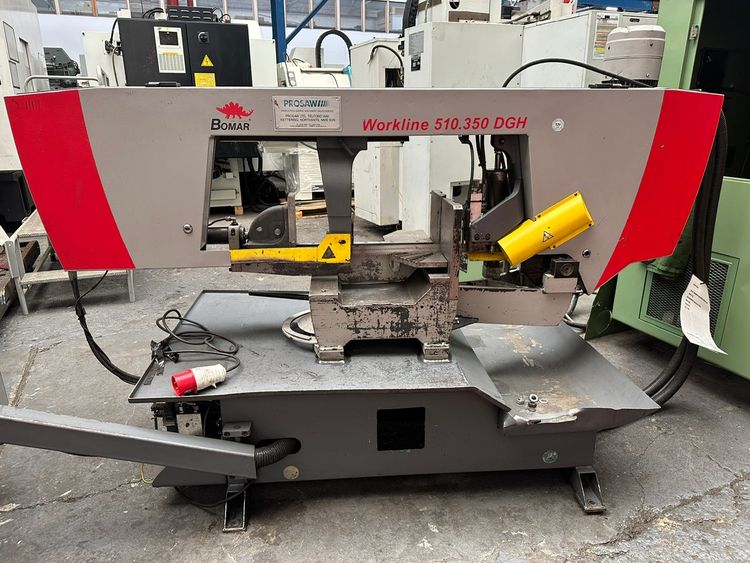 Bomar WORKLINE 510-350 DGH Band Saw SemiAutomatic