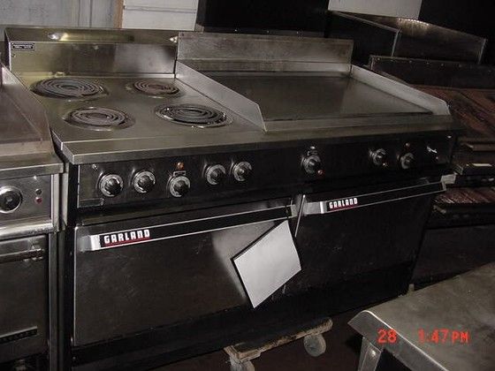 Garland 60IN ELECTRIC RANGE W/ GRIDDLE