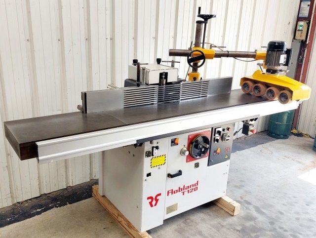 Robland T120S ROUTER WITH LONG TABLE WITH FEED & BAR GUIDE