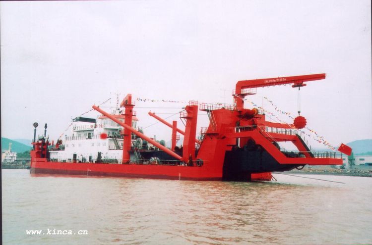 CUTTER SUCTION DREDGER DISCHARGE CAPACITY(MAX): 12000M3/H