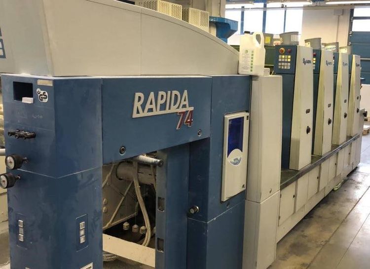 KBA Rapida 74-4 (2000+) 530x750 mm