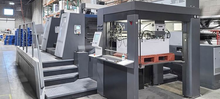 Heidelberg Speedmaster XL 106-2P 750mm x 1060mm