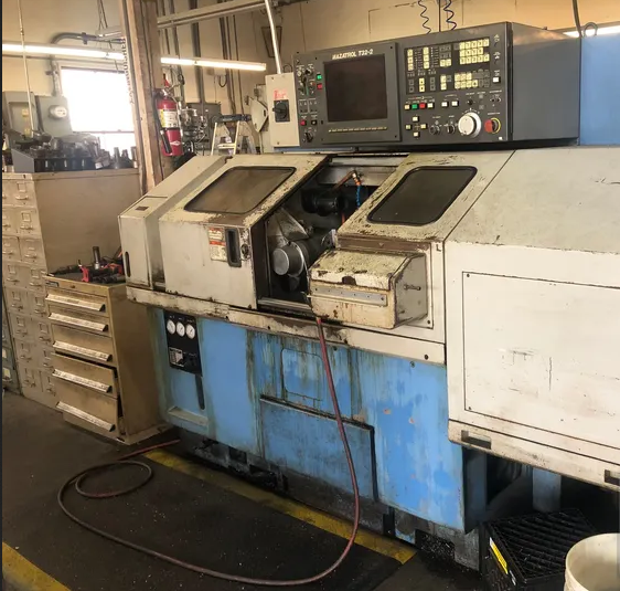Mazak CNC CONTROL Variable Speed Quick Turn 8NSP 2 Axis