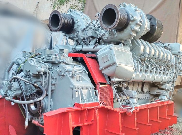 6 MTU 16V4000 M90 We are offering six (6) complete sets of MTU 16V4000 M90 marine engines with ZF BW 7550 gearboxes, available for immediate sale.