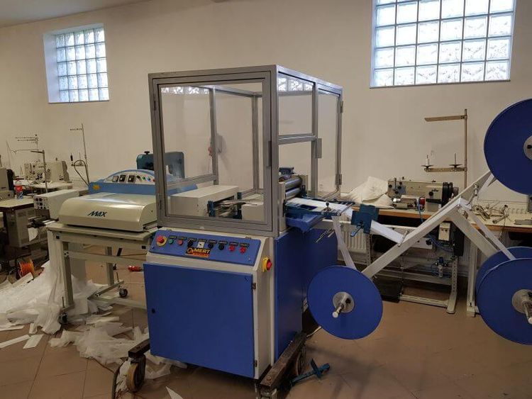 Resta Machine for mattress sides or adaptation-masks