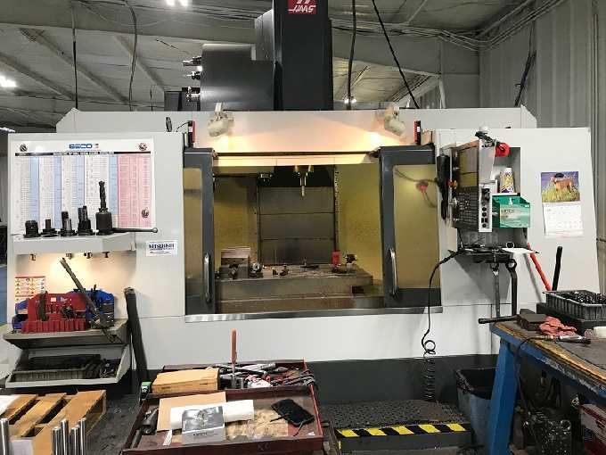 Haas VF-6-50	Haas Control 3 Axis