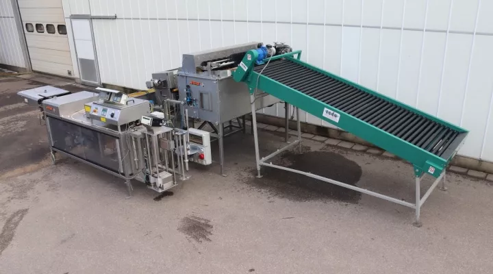Affeldt GmbH 113CW 14 + 442T Combination weighing machine With bagger/sealer for fruit