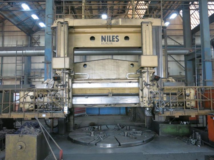 WMW Niles DKZ4000-3150 B faceplate diameter 	3500 mm